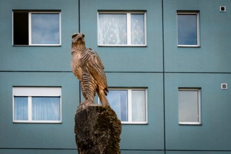 Adler Skulptur